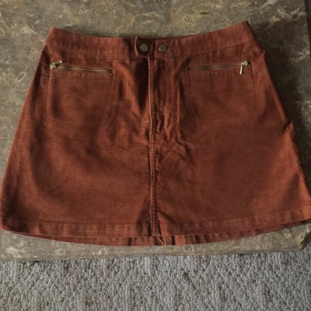 A&F Corduroy Skirt